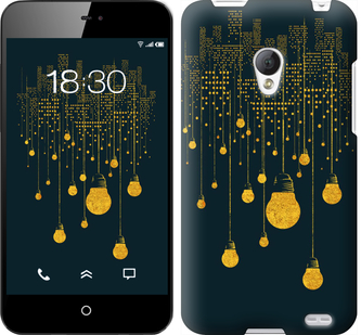

Чохол Ілюстрація нічного міста на Meizu MX2 592380