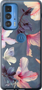 

Чехол Нарисованные цветы для Motorola Edge 20 Pro 1696104