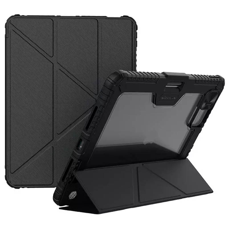 Фото Чохол-книжка Nillkin Bumper Pro Multi-angle для Apple iPad Pro 13" (2024) (Black) в маназині vchehle.ua