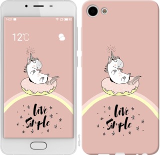 

Чохол Єдинорожки в пончике на Meizu U10 719399