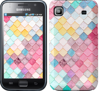 

Чехол Красочная черепица для Samsung Galaxy S i9000 334612