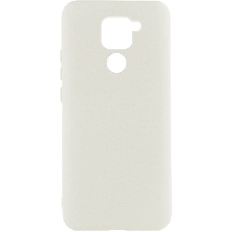 Чохол Silicone Cover Lakshmi (AA) на Xiaomi Redmi Note 9 / Redmi 10X (Білий / White)