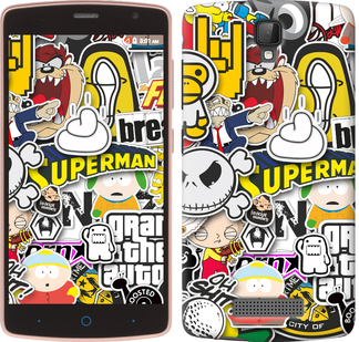 

Чехол Popular logos для ZTE L5 628242