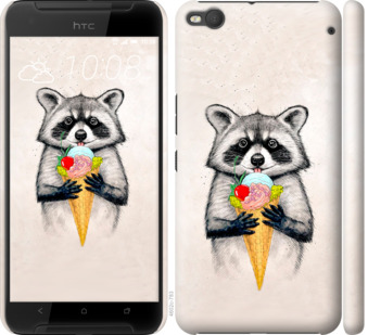 

Чехол Енотик с мороженым для HTC One X9 801052
