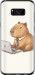 Чехол Funny Capybara CEO Working для Samsung Galaxy S8 Plus