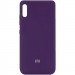 Чохол Silicone Cover My Color Full Protective (A) на Xiaomi Redmi 9A (Фіолетовий / Purple)