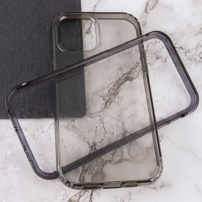 Фото Чехол TPU+PC Full Body с защитой 360 для Apple iPhone 12 Pro Max (6.7") (Черный) в магазине vchehle.ua