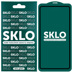 Защитное стекло SKLO 5D для Samsung Galaxy A71