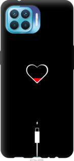 Чохол Підзарядка серця на Oppo Reno 4 Lite