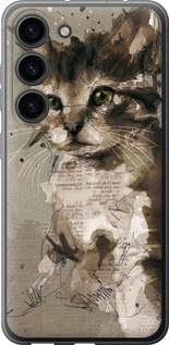 

Чехол Котёнок из пятен и линий для Samsung Galaxy S23 1608806