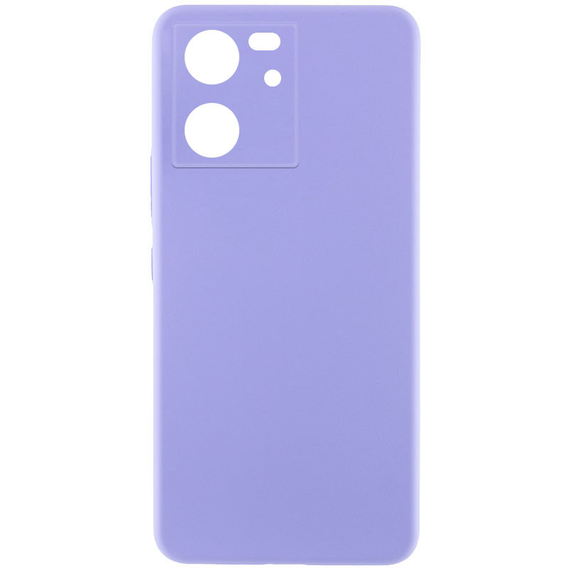 Чохол Silicone Cover Lakshmi Full Camera (AAA) на Xiaomi 13T / 13T Pro (Бузковий / Dasheen)