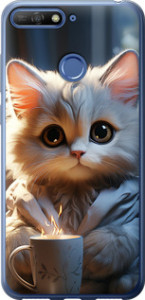 Чехол White cat для Huawei Y6 Prime 2018