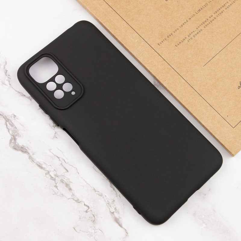 Чехол Silicone Cover Lakshmi Full Camera (A) для Xiaomi Redmi Note 11 (Global) / Note 11S (Черный / Black) в магазине vchehle.ua