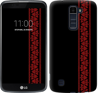 Чехол Вышиванка 53 для LG K10 / K410