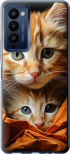 Чехол Котики 2 для Tecno Camon 18 P