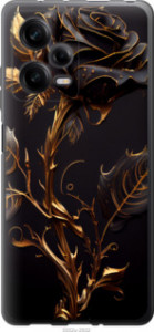 Чехол Роза 3 для Xiaomi Redmi Note 12 Pro 5G