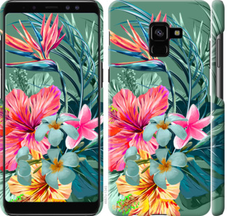 

Чохол Тропічні квіти v1 на Samsung Galaxy A8 Plus 2018 A730F 844835