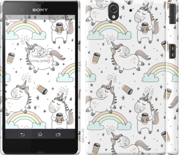 

Чохол Єдиноріг і кава на Sony Xperia Z C6602 840862