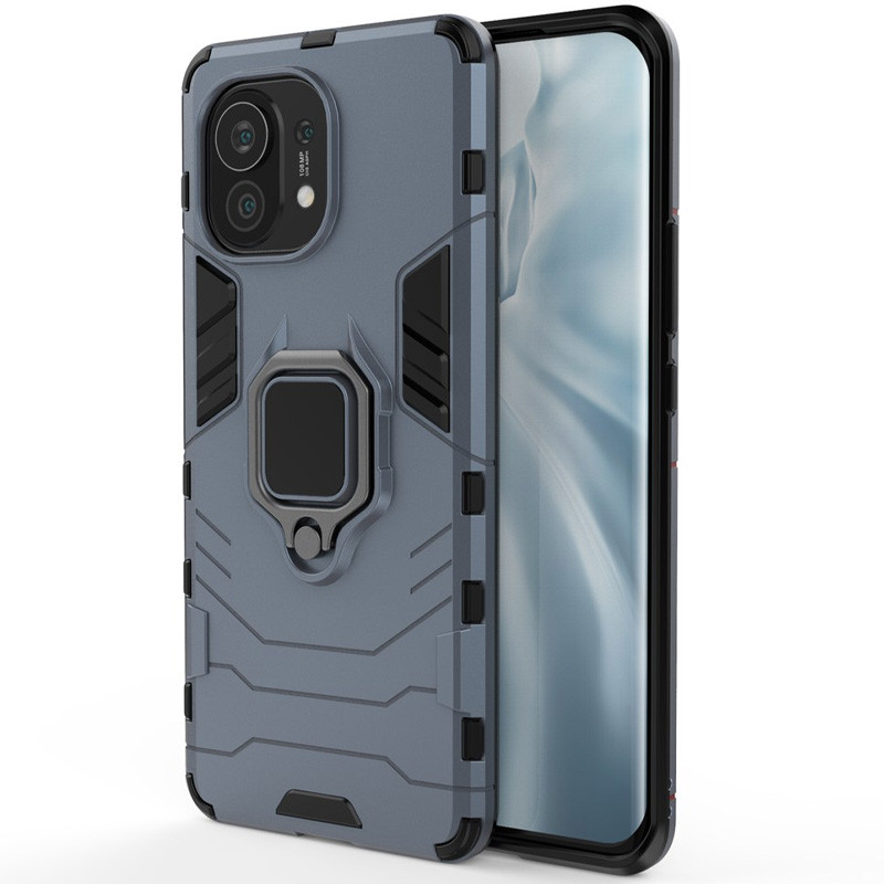 

Ударостійкий чохол Transformer Ring for Magnet на Xiaomi Mi 11 (Сірий / Metal slate) 1114240
