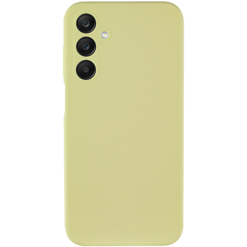 Фото Чохол Silicone Cover Lakshmi Full Camera (AA) на Samsung Galaxy A25 5G (Жовтий / Mellow Yellow) на vchehle.ua