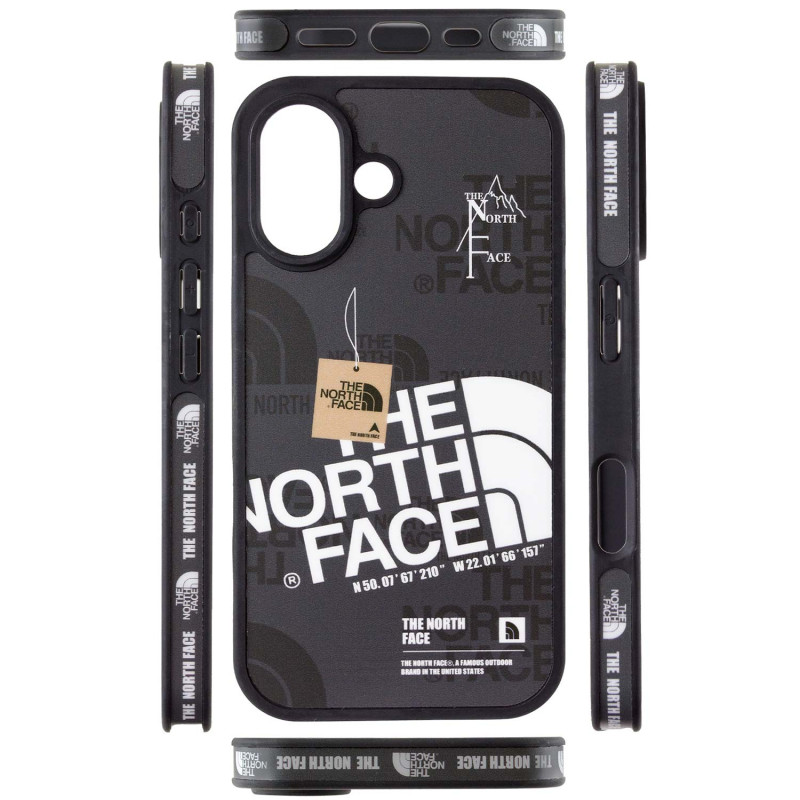 TPU чохол The North Face на Apple iPhone 16 (6.1") (Black) в магазині vchehle.ua