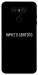 Чехол Ничего святого black для LG G6 Plus H870