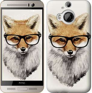 

Чехол Лис в очках для HTC One M9 Plus 634301