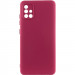 Чохол Silicone Cover Lakshmi Full Camera (AA) на Samsung Galaxy A51 (Бордовий / Marsala)