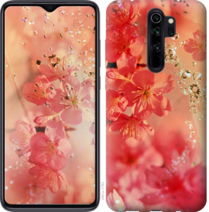 

Чехол Розовые цветы для Xiaomi Redmi Note 8 Pro 779966