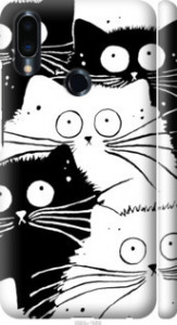 Чехол Коты v2 для Meizu Note 9
