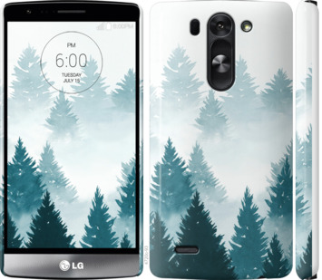 

Чехол Акварельные Елки для LG G3s D724 862579