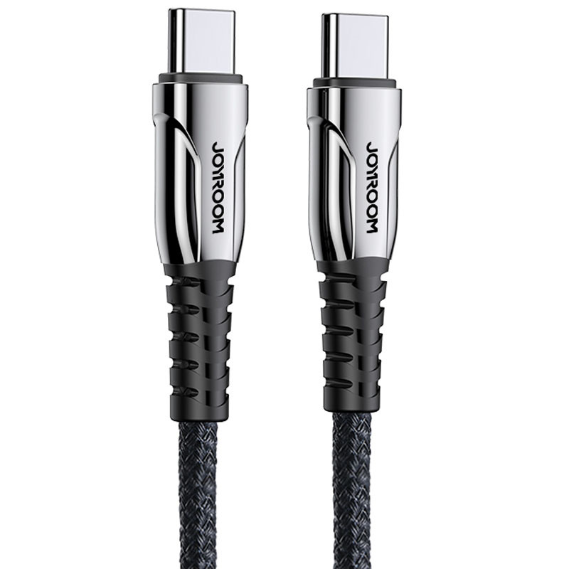 Дата кабель Joyroom S-1230K1 Type-C to Type-C 60W (1.2m) (Черный)