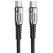 Дата кабель Joyroom S-1230K1 Type-C to Type-C 60W (1.2m) (Черный)