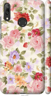 

Чохол Квіткові шпалери для Huawei Y7 (2019) 1029113