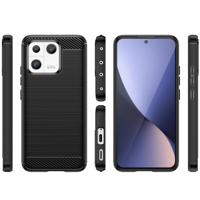 Фото TPU чохол Slim Series на Xiaomi 13 (Чорний) на vchehle.ua