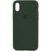 Чохол Silicone Case Full Protective (AA) на Apple iPhone X (5.8") / XS (5.8") (Зелений / Cyprus Green)