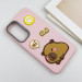 Фото Чехол TPU Leather Toys для Samsung Galaxy A36 5G / A56 5G (Capybara / Pink) на vchehle.ua
