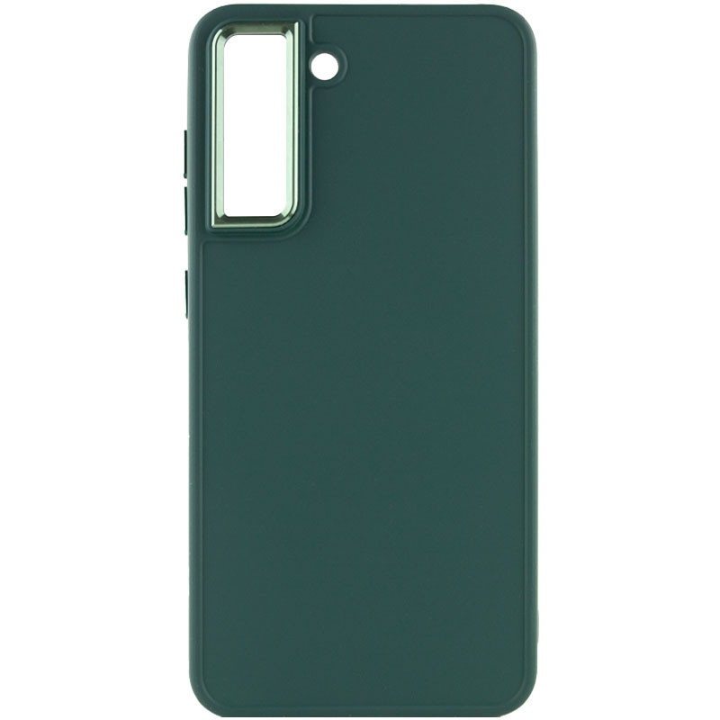 Фото TPU чехол Bonbon Metal Style для Samsung Galaxy S23+ (Зеленый / Pine green) на vchehle.ua