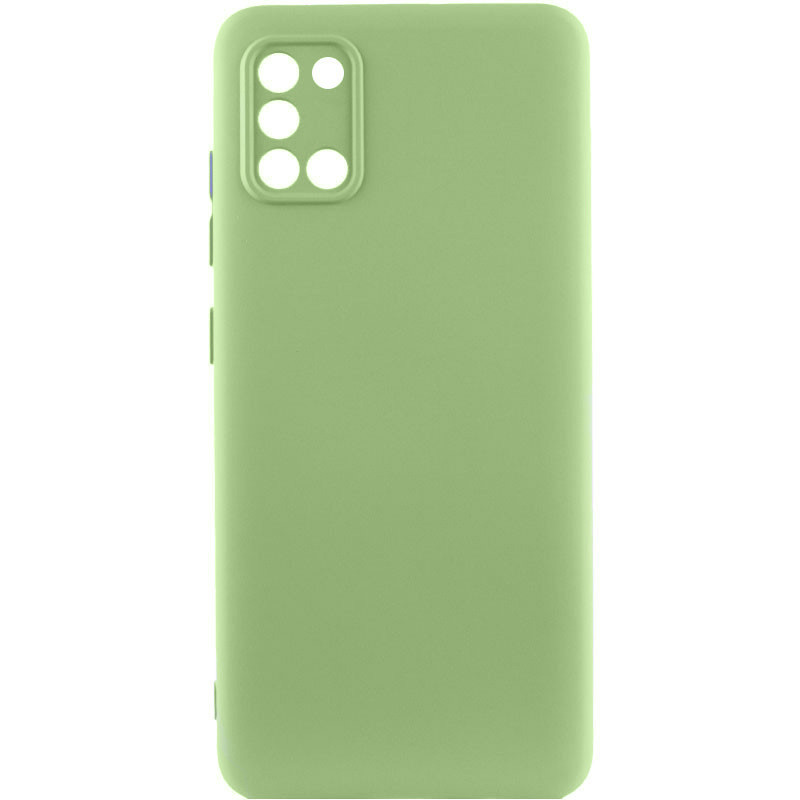 Чохол Silicone Cover Lakshmi Full Camera (A) на Samsung Galaxy A31 (Зелений / Pistachio)