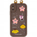 Фото Чехол TPU Toys Case with Ears для Apple iPhone X / XS (5.8") (Brown) на vchehle.ua