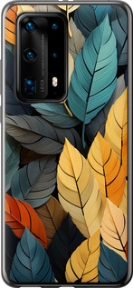 

Чохол Кольорове листя на Huawei P40 Pro Plus 1629962