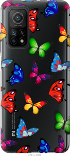 

Чехол Красочные мотыльки для Xiaomi Mi 10T 1142297