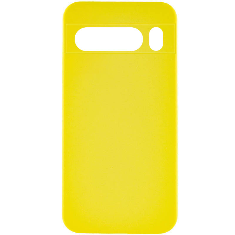 Чохол Silicone Cover Lakshmi Full Camera (AAA) на Google Pixel 8 Pro (Жовтий / Yellow)