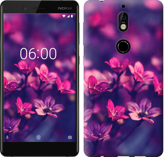 

Чохол Пурпурні квіти на Nokia 7 631354