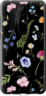 

Чехол Цветочный фон v2 для Nokia 5.1 Plus 1440580