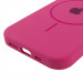 Купити Чохол Silicone Case Full Protective (AA) with Magnetic Safe на Apple iPhone 15 Plus (6.7") (Малиновий / Dragon Fruit) на vchehle.ua