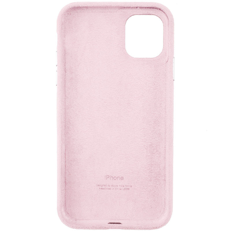 Фото Чохол ALCANTARA Case Full на iPhone 12 Pro Max (Рожевий) на vchehle.ua