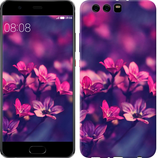 

Чехол Пурпурные цветы для Huawei P10 Plus 176724