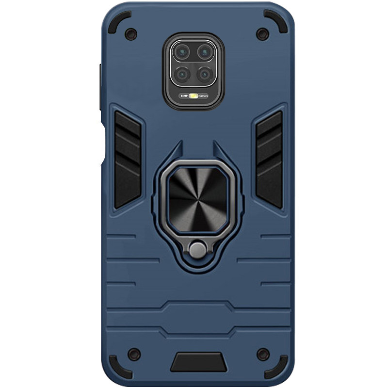 

Ударостійкий чохол Transformer Ring for Magnet для Xiaomi Redmi Note 9 Pro (Синій / Sapphire) 1146941