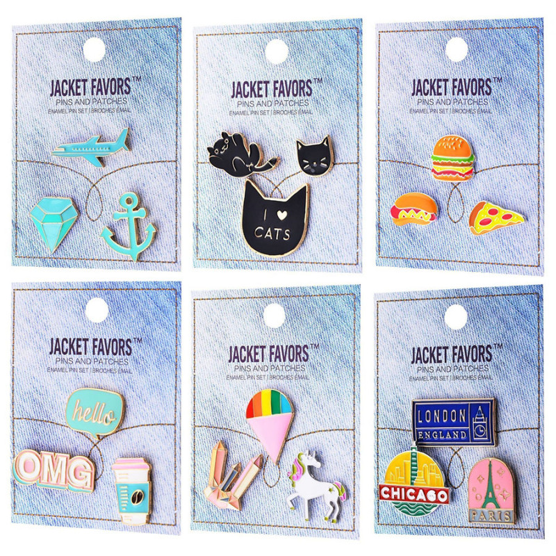 Значок Pins set jack Favors